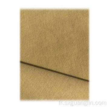 Tissu sergé de coton spandex en nylon pour vêtements